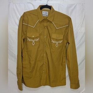 Outlander By Craft+Flow Men's M Western Long sleeve Cowboy Shirt